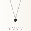 Single Lava Bead Necklace